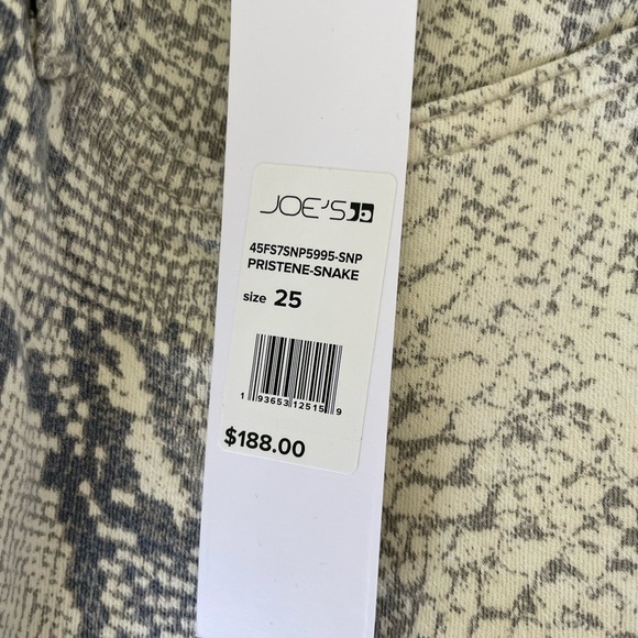 Joe's Jeans The Luna high rise cigarette in pristine snake - Picture 5 of 12